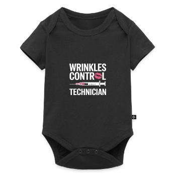 Beautician - Baby Premium short-sleeve bodysuit - black - Front