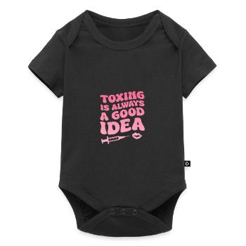 Beautician - Baby Premium short-sleeve bodysuit - black - Front