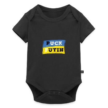 Puck Futin - Ukraine - Baby Premium short-sleeve bodysuit - black - Front