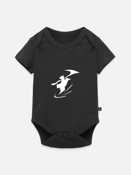 Sensenmann - Baby Premium Kurzarmbody - Schwarz