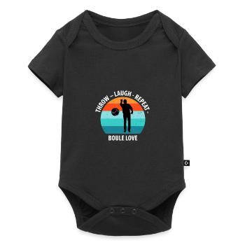 Boule Petanque Boccia Boules - Baby Premium short-sleeve bodysuit - black - Front