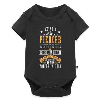 Profession Work Piercing Studio - Baby Premium short-sleeve bodysuit - black - Front