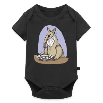 Amei 79 - Body à manches courtes Premium Bébé - noir - Devant