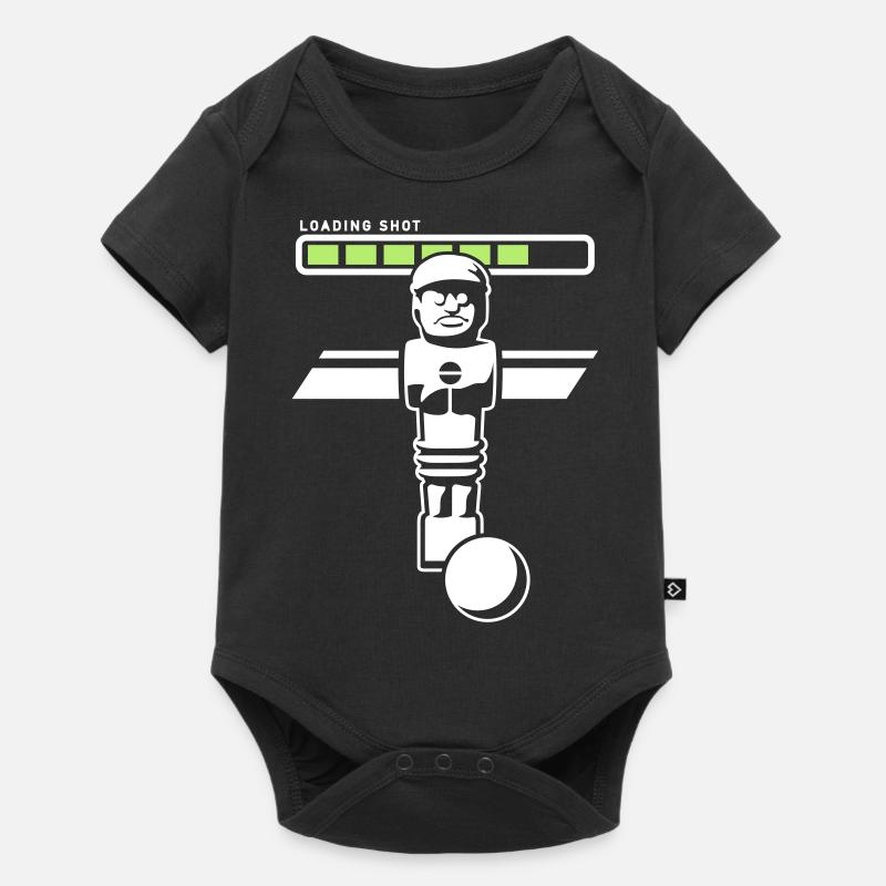 loading shot - Baby Premium Kurzarmbody - Schwarz