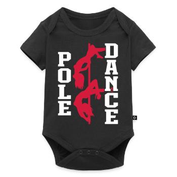 Pole Dance - Baby Premium short-sleeve bodysuit - black - Front