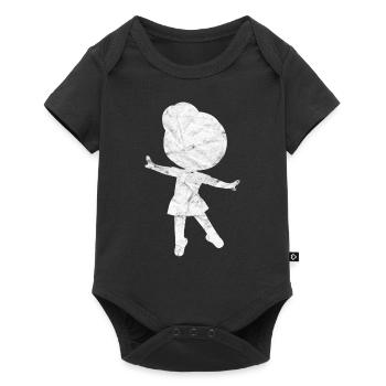 Danser - Body à manches courtes Premium Bébé - noir - Devant