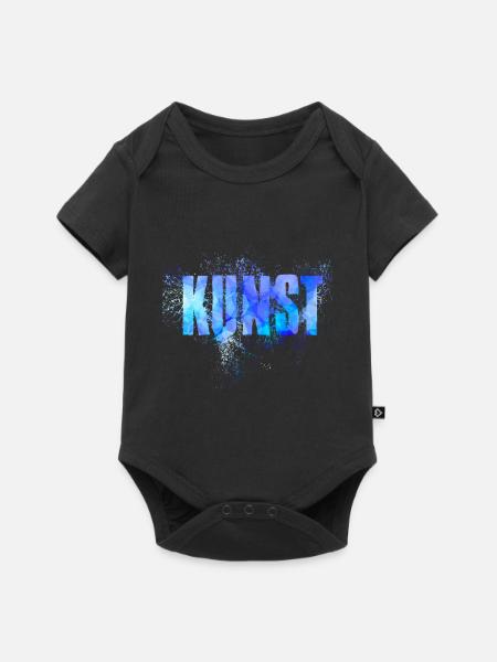 Kunst - Baby Premium Kurzarmbody - Schwarz