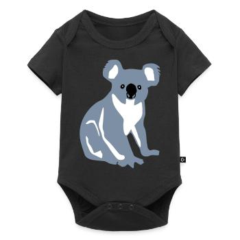 Koala bear - Baby Premium short-sleeve bodysuit - black - Front