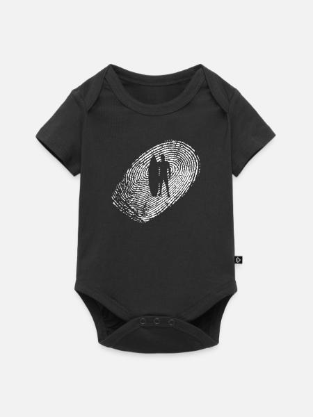 Surfing - Baby Premium Kurzarmbody - Schwarz