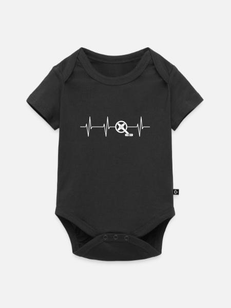 Pedals bicycle cyclist funny mountain bike - Baby Premium short-sleeve bodysuit - black