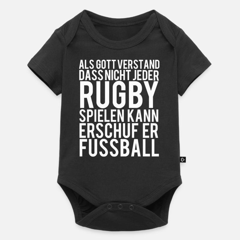 rugby - Body à manches courtes Premium Bébé - noir