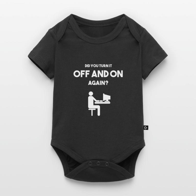 Programmer funny saying Java program Baby Premium short-sleeve bodysuit
