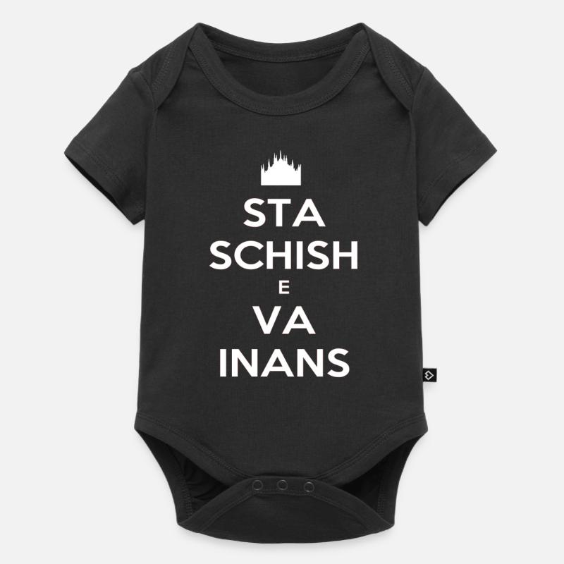 Sta Schish e va inans - Body Premium a maniche corte per neonati - nero