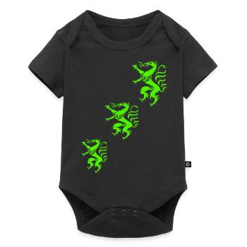 Styrie - Body à manches courtes Premium Bébé - noir - Devant