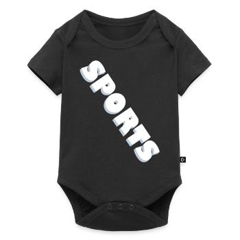 Sports Sport - Baby Premium short-sleeve bodysuit - black - Front