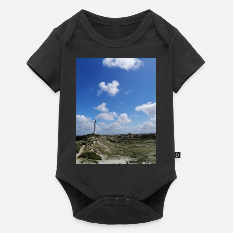 phare - Body à manches courtes Premium Bébé - noir
