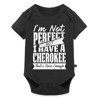 PARFAIT AVEC CHEROKEE W - Body à manches courtes Premium Bébé - noir - Devant