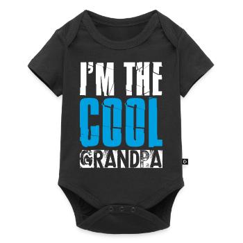 I'm the cool grandpa - Baby Premium short-sleeve bodysuit - black - Front