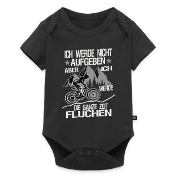I will not give up - Baby Premium short-sleeve bodysuit - black - Front