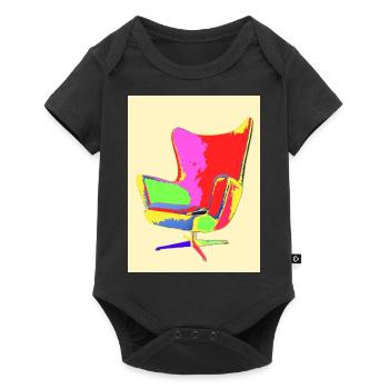 Pop art - Baby Premium short-sleeve bodysuit - black - Front