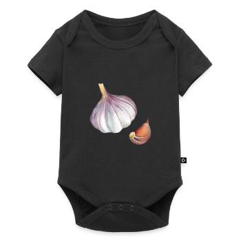 Ail | Bestseller | - Body à manches courtes Premium Bébé - noir - Devant