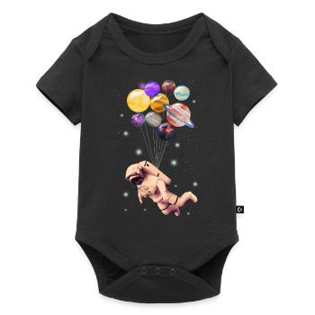 Planetary Astronauts - Baby Premium short-sleeve bodysuit - black - Front