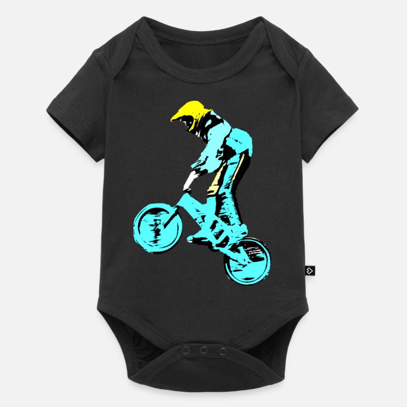 bmx - Body à manches courtes Premium Bébé - noir