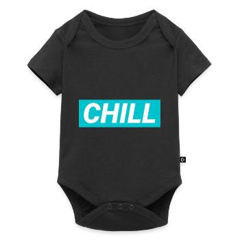 Chill - Baby Premium short-sleeve bodysuit - black - Front