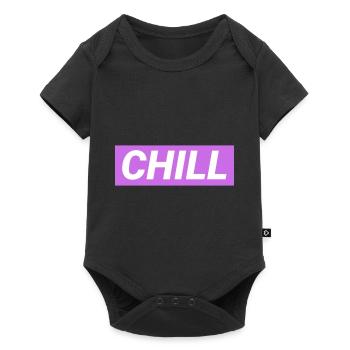 Chill - Baby Premium short-sleeve bodysuit - black - Front