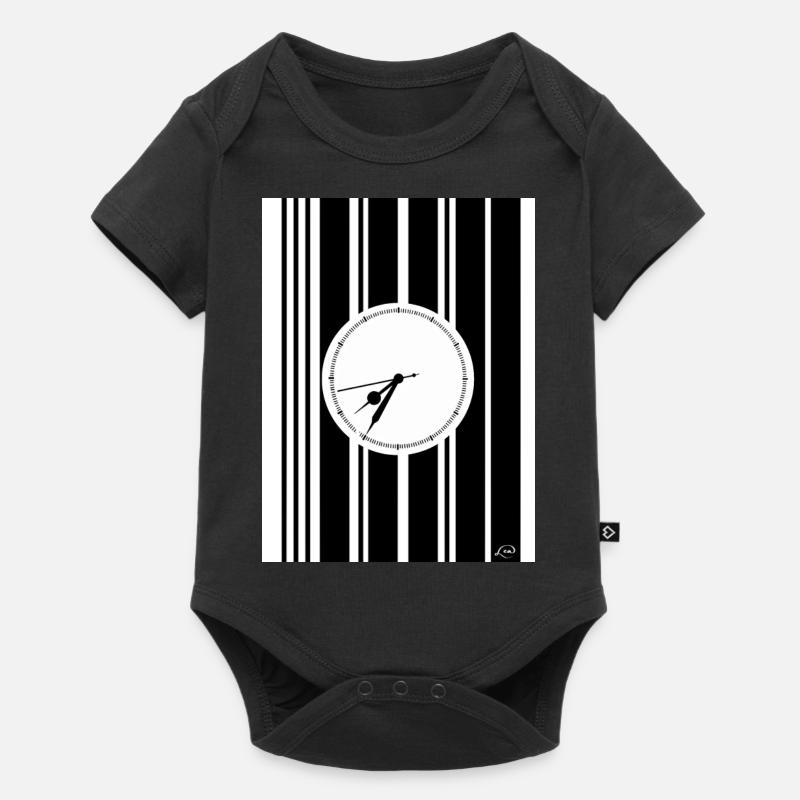 STAY - Body à manches courtes Premium Bébé - noir