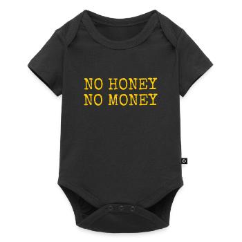 Beekeeper Beekeeper Beekeeping - Baby Premium short-sleeve bodysuit - black - Front