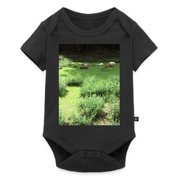 Faune - Body à manches courtes Premium Bébé - noir - Devant