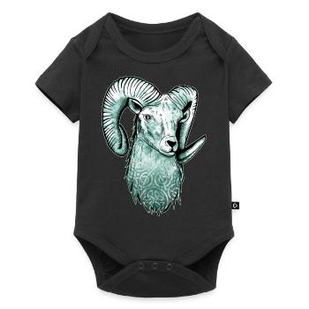 Aries Celtic - Baby Premium short-sleeve bodysuit - black - Front