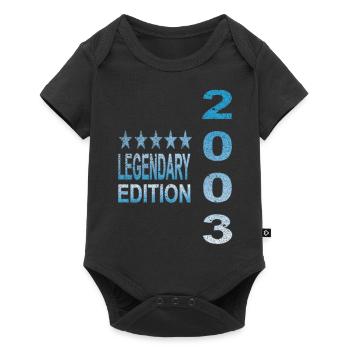 Legendary 2003 Edition - Baby Premium short-sleeve bodysuit - black - Front