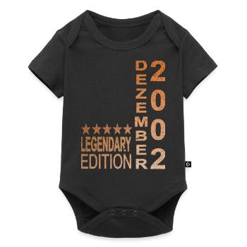 Legendary 2002 December Edition - Baby Premium short-sleeve bodysuit - black - Front