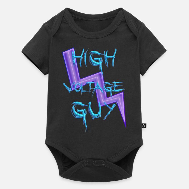 High Voltage Boy - Baby Premium short-sleeve bodysuit - black