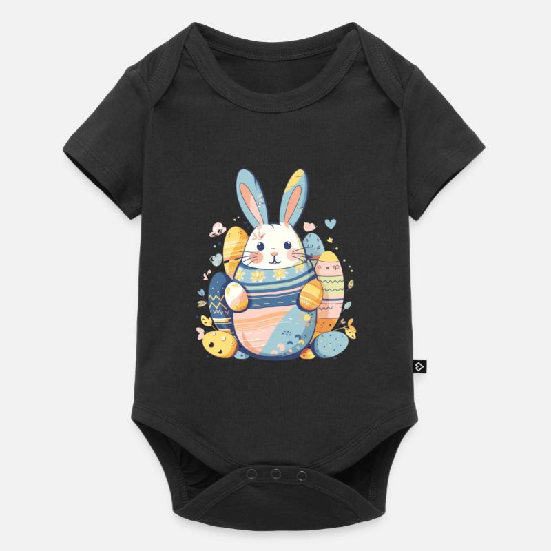 Easter Bunny - Baby Premium short-sleeve bodysuit - black
