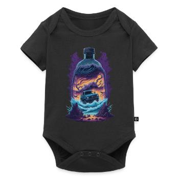 Off-Road Vehicle Truck Car - Baby Premium short-sleeve bodysuit - black - Front