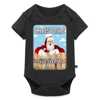 Christmas in July - Baby Premium short-sleeve bodysuit - black - Front