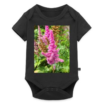 false buck's beard Astilbe japonica - Baby Premium short-sleeve bodysuit - black - Front