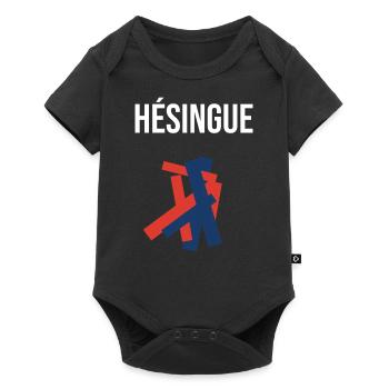 Hésingue Alsace T-Shirt Souvenir Hésingue - Baby Premium Kurzarmbody - Schwarz - Vorne