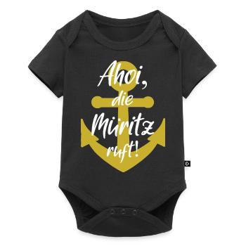 Ahé que Müritz appelle - Body à manches courtes Premium Bébé - noir - Devant
