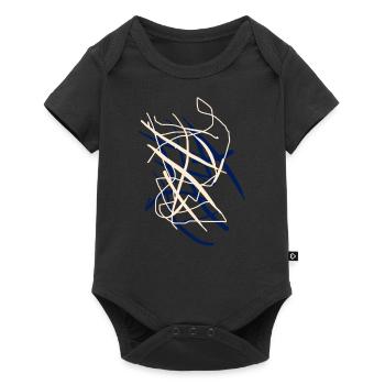 Artist boy and artist girl - Baby Premium short-sleeve bodysuit - black - Front