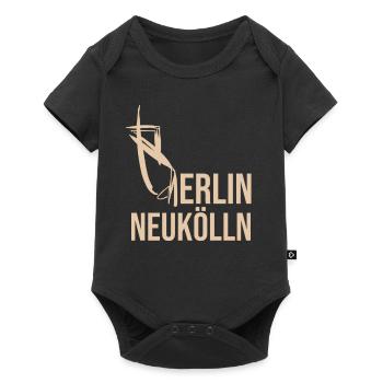 Berlin Neukölln - Body à manches courtes Premium Bébé - noir - Devant