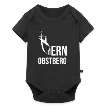 Berne Obstberg - Body à manches courtes Premium Bébé - noir - Devant