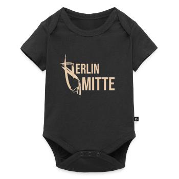 Berlin Mitte Souvenir - Body à manches courtes Premium Bébé - noir - Devant