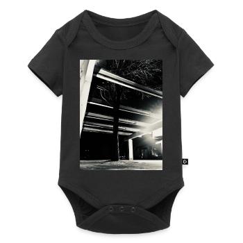 Urban back to Nature Duisburg - Baby Premium Kurzarmbody - Schwarz - Vorne