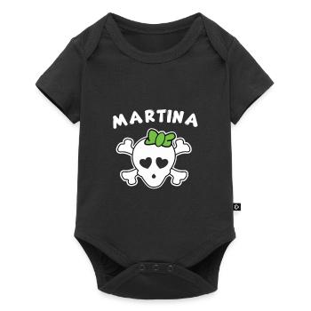 Pirate Martina Design for Girls and Women - Baby Premium short-sleeve bodysuit - black - Front