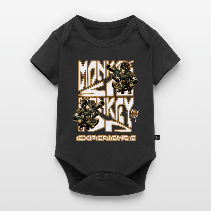 Monkey se monkey do to get paintball experience Baby Premium short-sleeve bodysuit