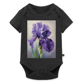 Iris FL 100 - Body à manches courtes Premium Bébé - noir - Devant
